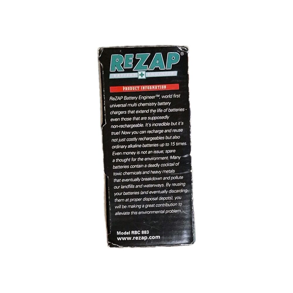 REZAP Battery Engineer Universal 5 in 1 Multi Chem Battery Charger RBC 883 - Picture 4 of 6